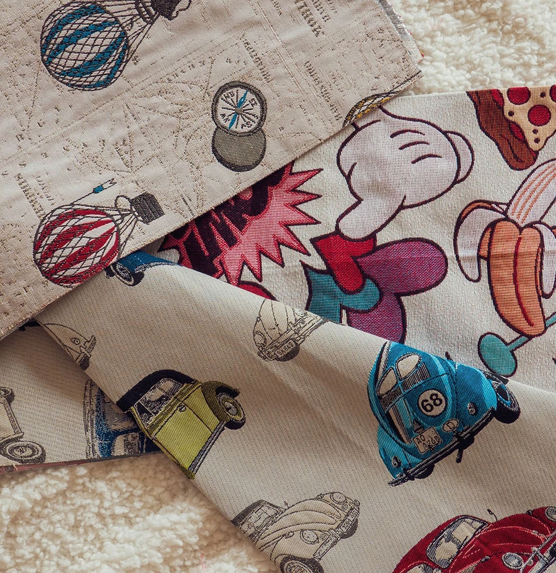 아이의 공간에 온기를 더하는 패브릭