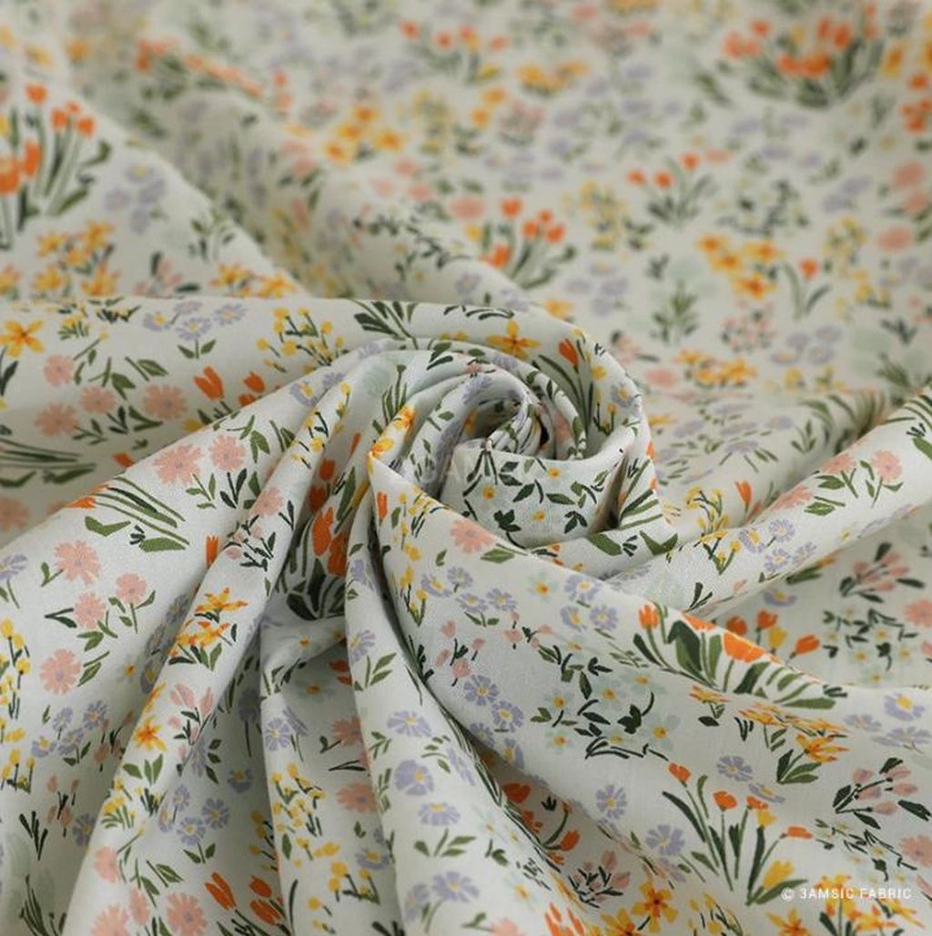 미모사 선라이트 실제 원단 이미지