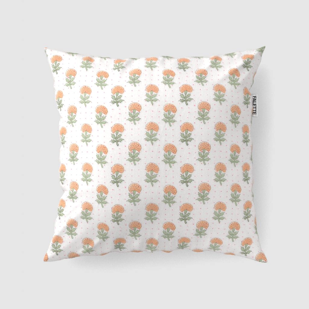 무굴 플라워 오렌지 제품 이미지