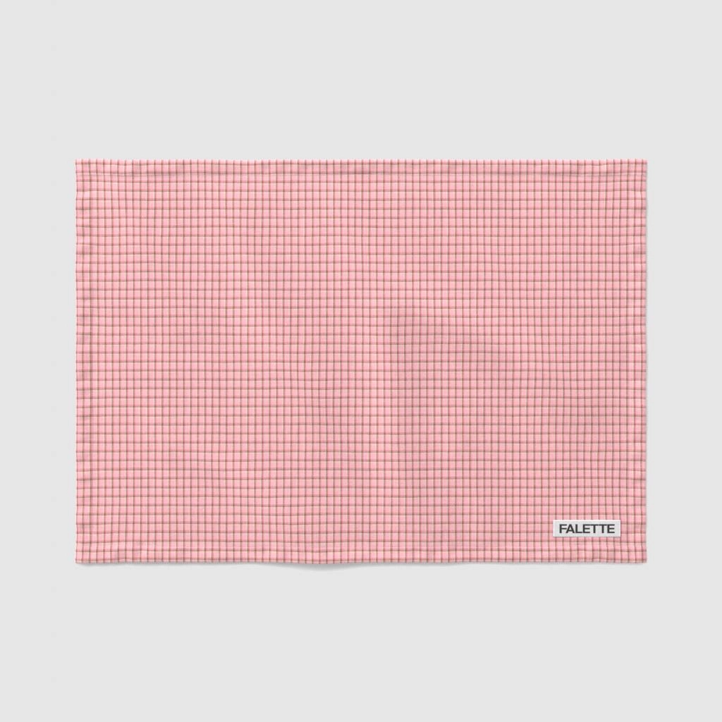 스몰 핑크 체크 핑크 제품 이미지